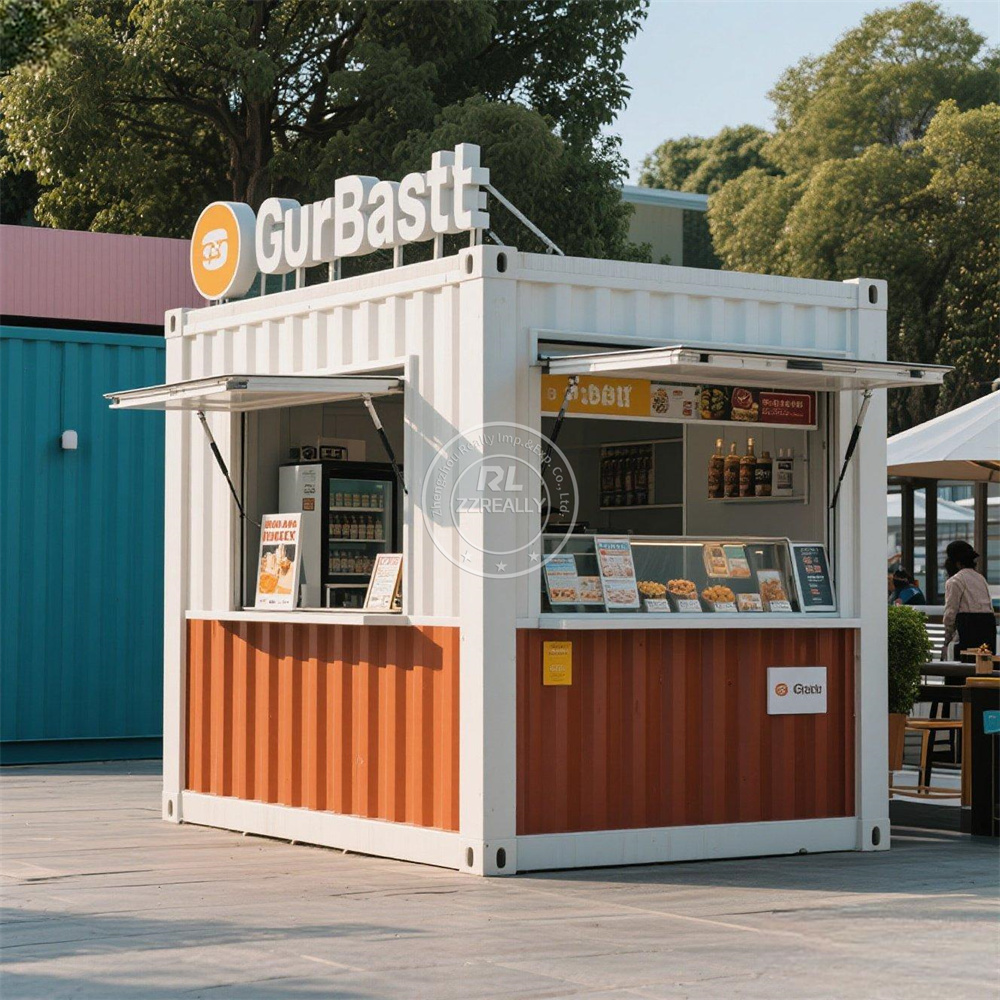 Equipment Of Coffee Shop - Prefabricated Mobile Container Bar Restaurant Coffee