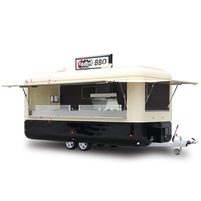 Equipment Of Coffee Shop - BBQ Concession Trailer Fully Equipped Mobile