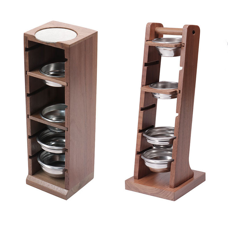 Coffee Equipment Organizer - 51/53/58mm Coffee Powder Bowl Storage Rack