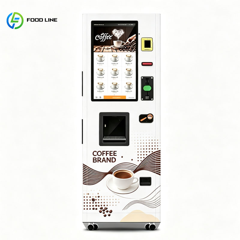 Coffee Equipment For Cafe - Self Service Coffee Machine Vending Fresh