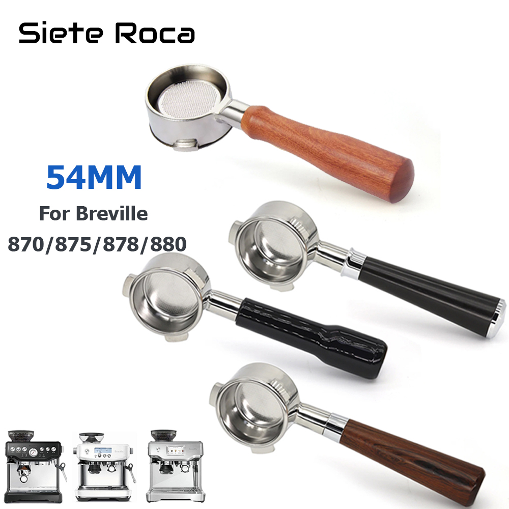 Naked Portafilter Bottomless - 54mm 3 Ear Coffee Bottomless Portafilter