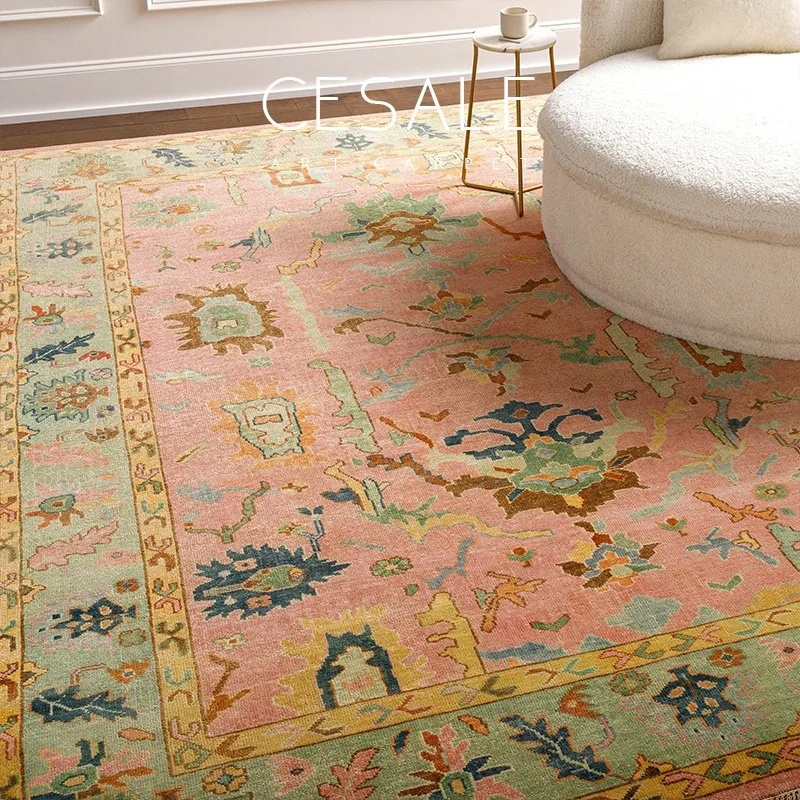 Vintage Coffee Equipment - Vintage Boho Living Room Carpet Traditional