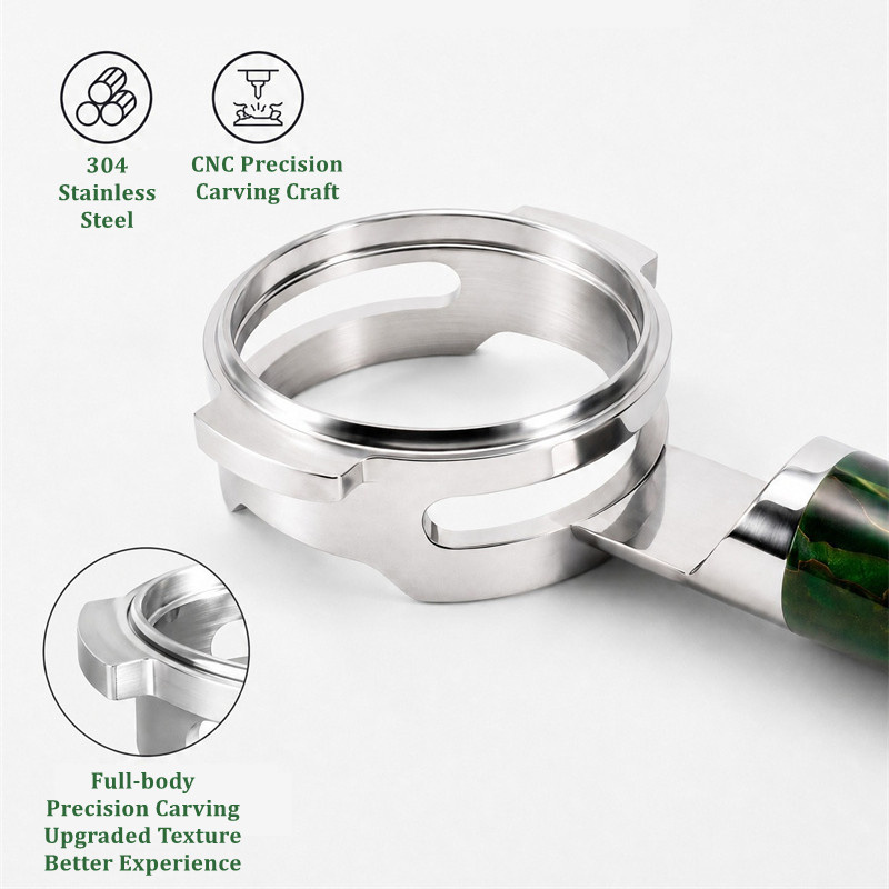Stainless Steel Flat Place 54m - Naked Portafilter Bottomless ulasan dan harga
