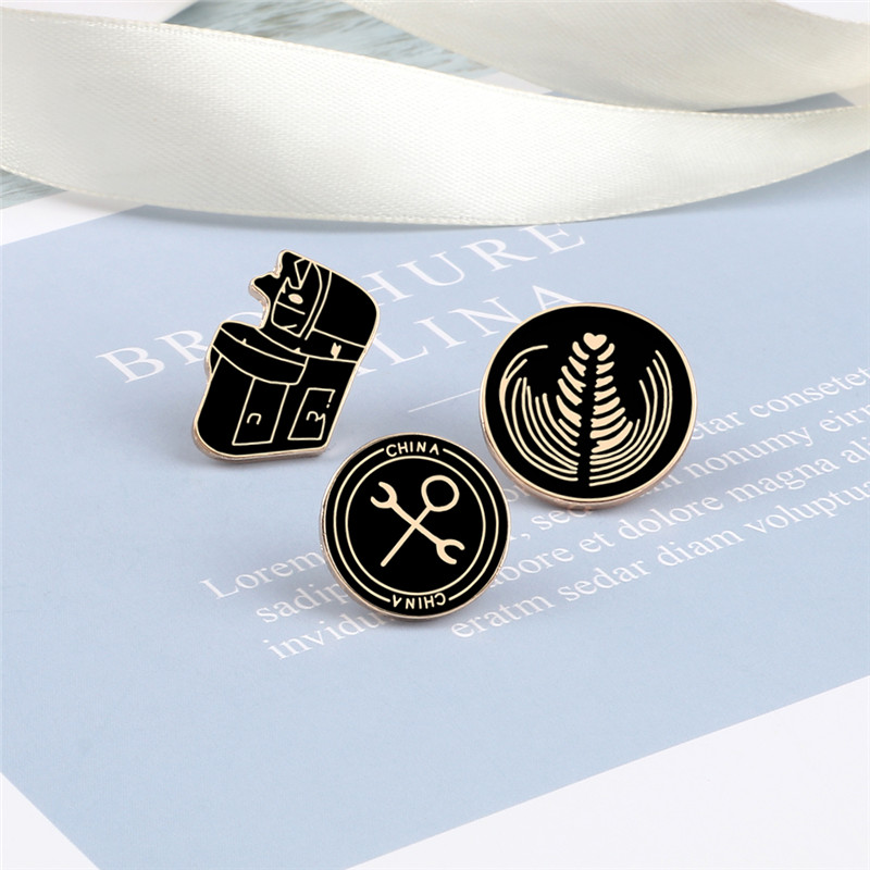 Vintage Coffee Machine Brooche - Vintage Coffee Equipment ulasan dan harga