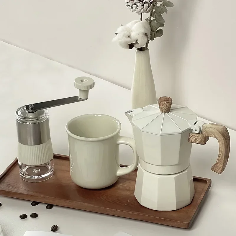 Espresso Maker Moka Pot Manual - Vintage Coffee Equipment ulasan dan harga
