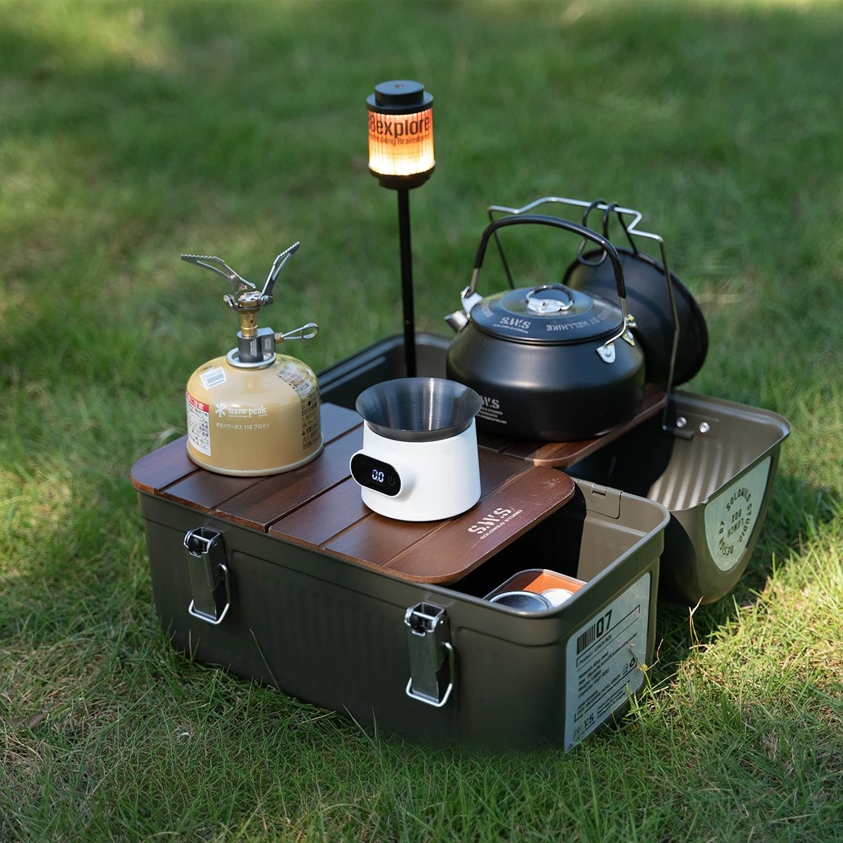 Small Fishing Coffee Tea Equip - Vintage Coffee Equipment ulasan dan harga