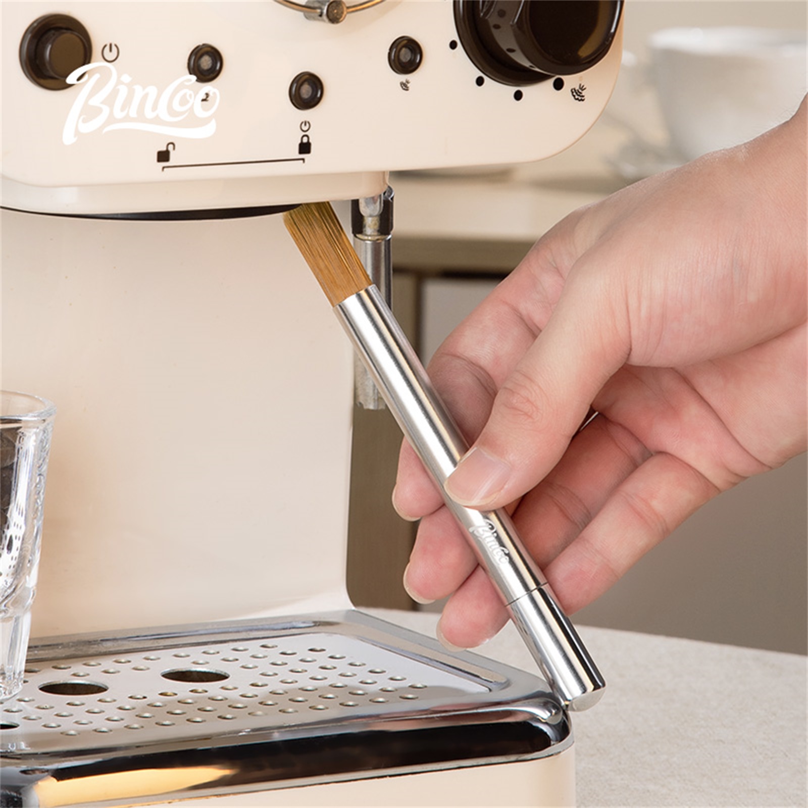 Bincoo Coffee Brush, Grinder a - Coffee Equipment Cleaning Powder ulasan dan harga