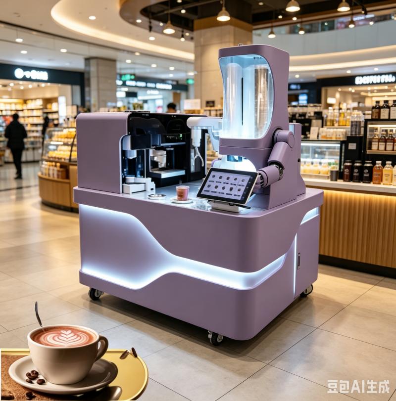 Automatic Robot Latte Coffee M - Coffee Equipment For Cafe ulasan dan harga