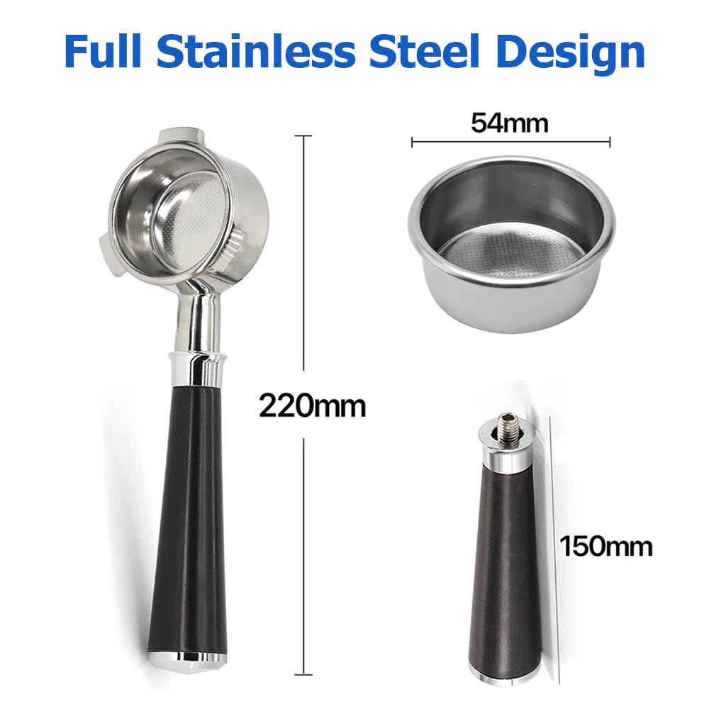 54mm 3 Ear Coffee Bottomless P - Naked Portafilter Bottomless ulasan dan harga