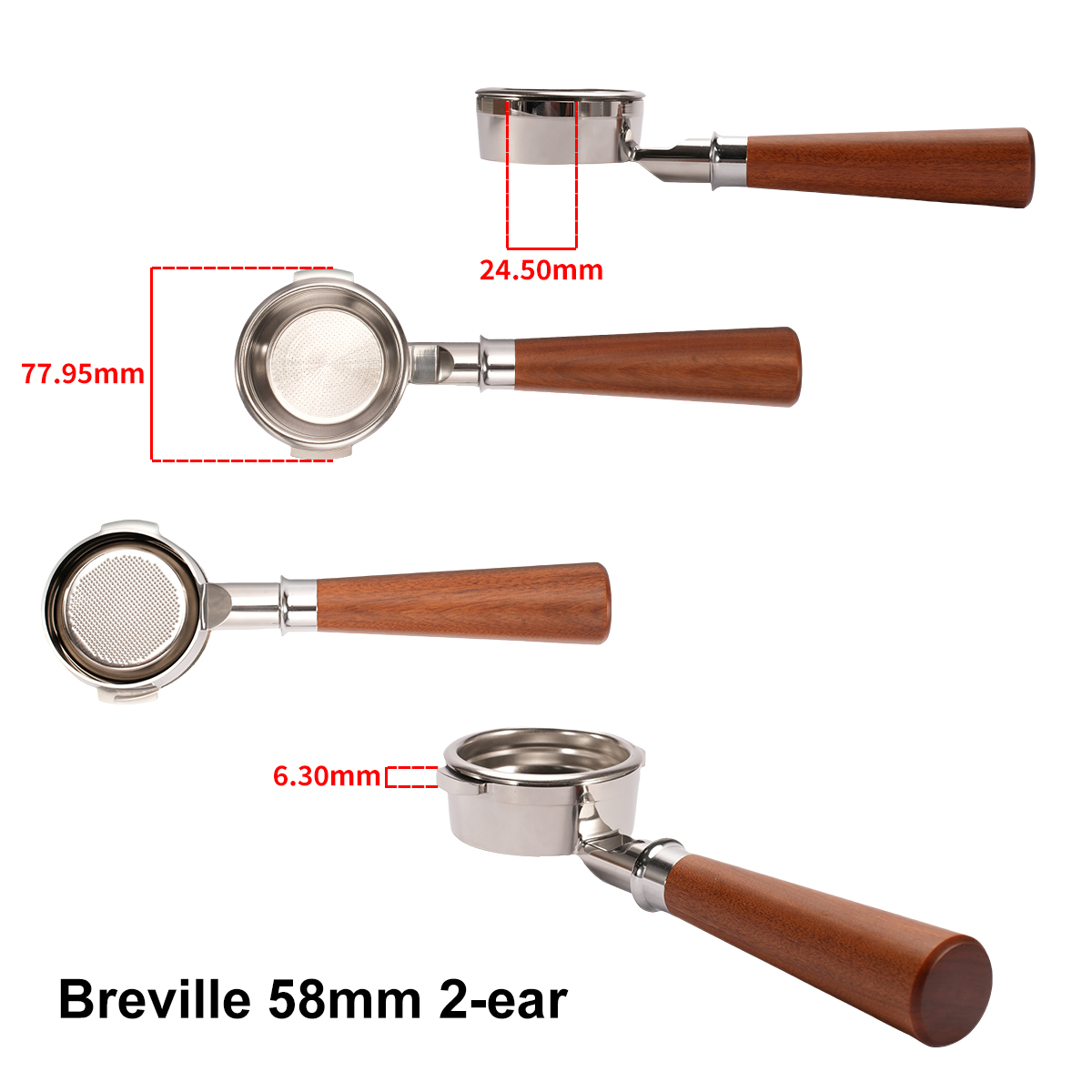 58mm Bottomless Portafilter Br - Naked Portafilter Bottomless ulasan dan harga